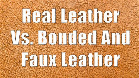 real vs faux leather reviews